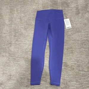 NWT Lululemon wunder train high-rise tight 28 inch inseam size 8 light purple